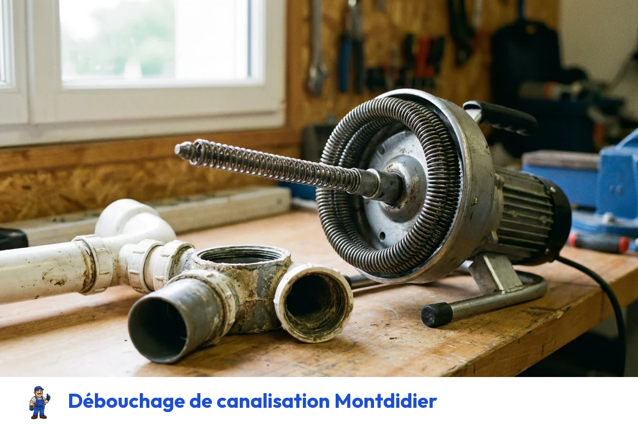 Débouchage de canalisation à Montdidier