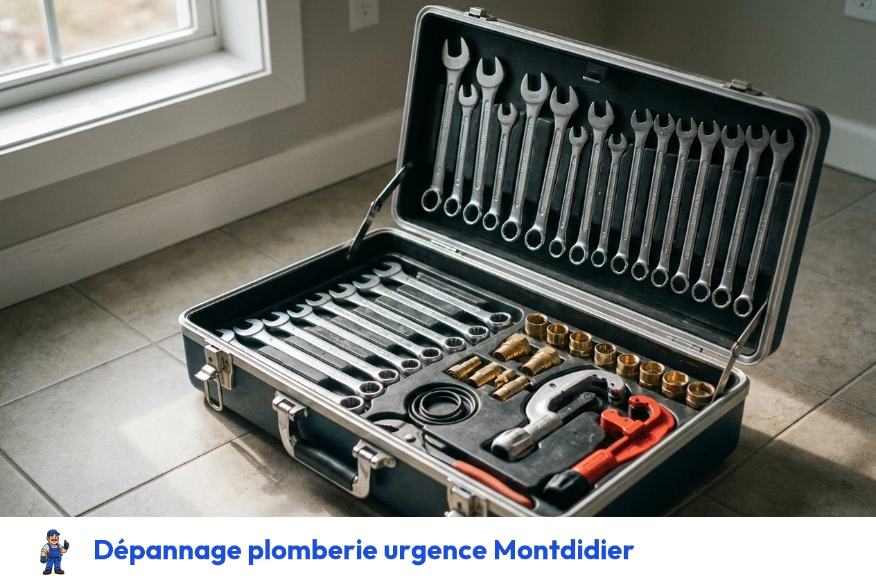 Dépannage plomberie urgence à Montdidier