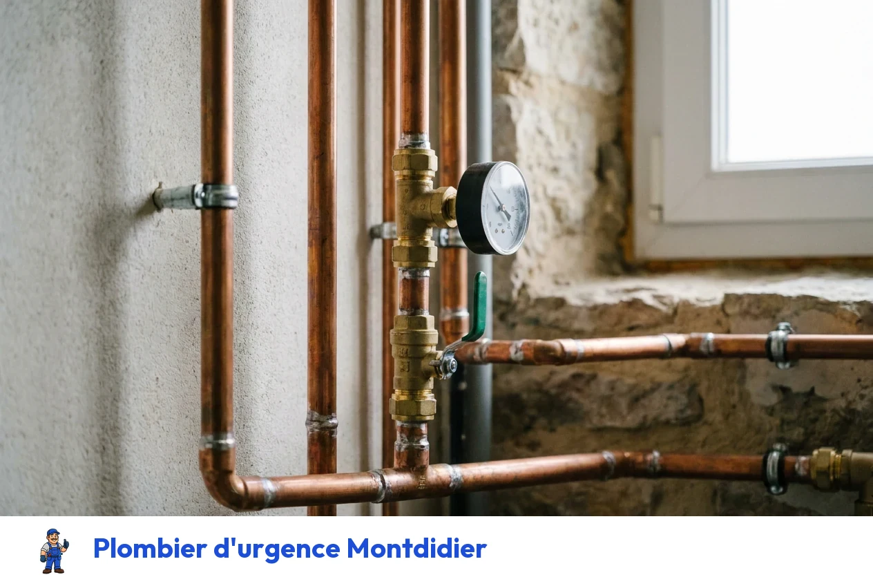 Plombier d'urgence à Montdidier