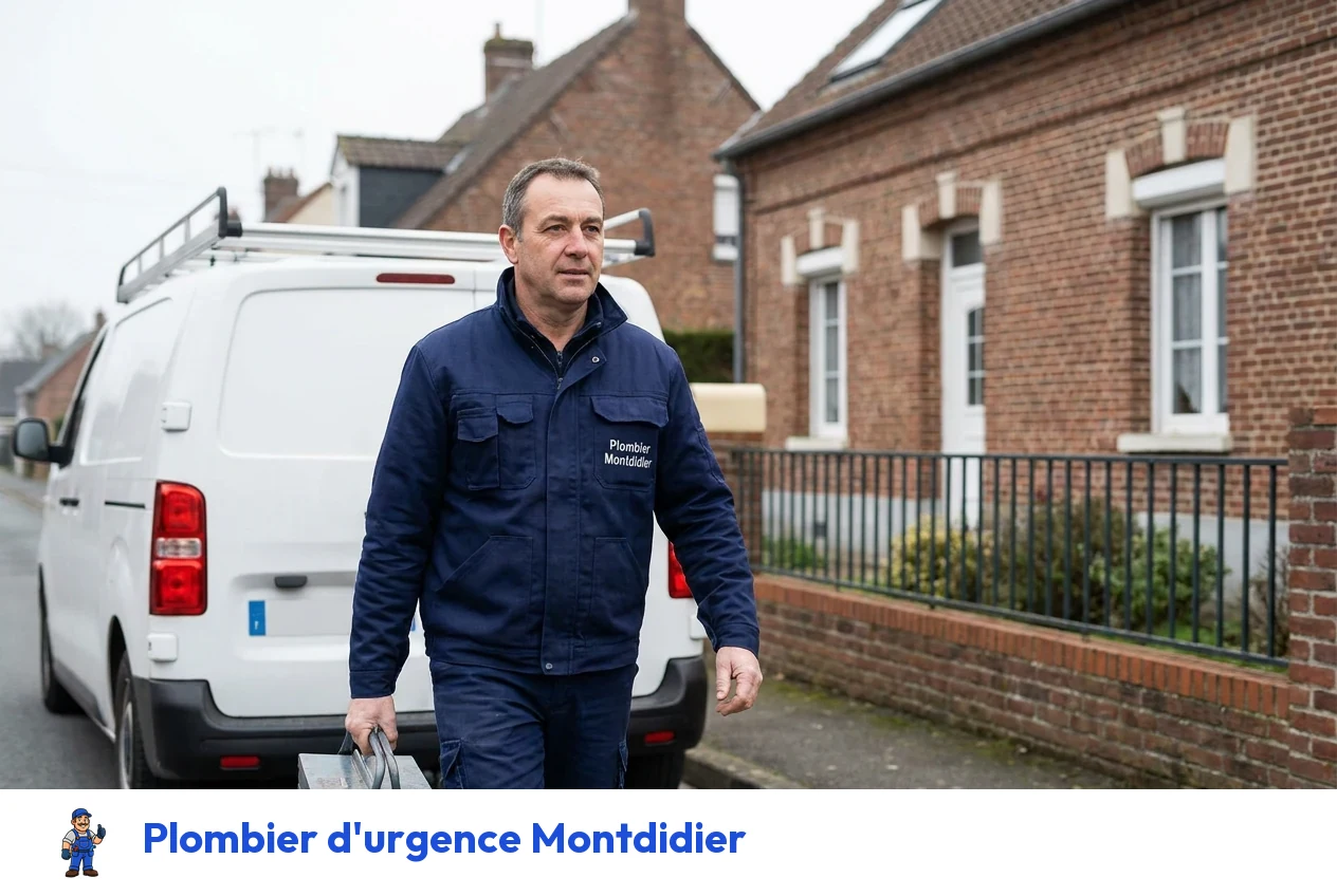 Plombier d'urgence à Montdidier