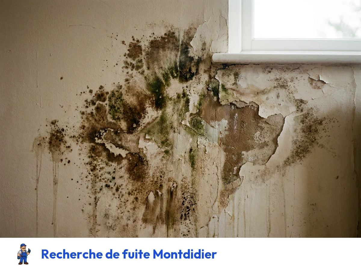 Recherche de fuite à Montdidier