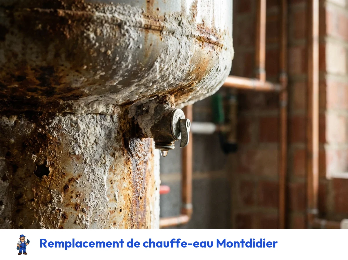 Remplacement de chauffe-eau à Montdidier