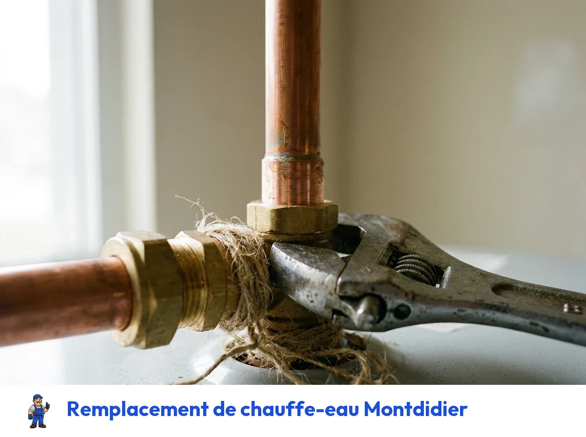 Remplacement de chauffe-eau à Montdidier