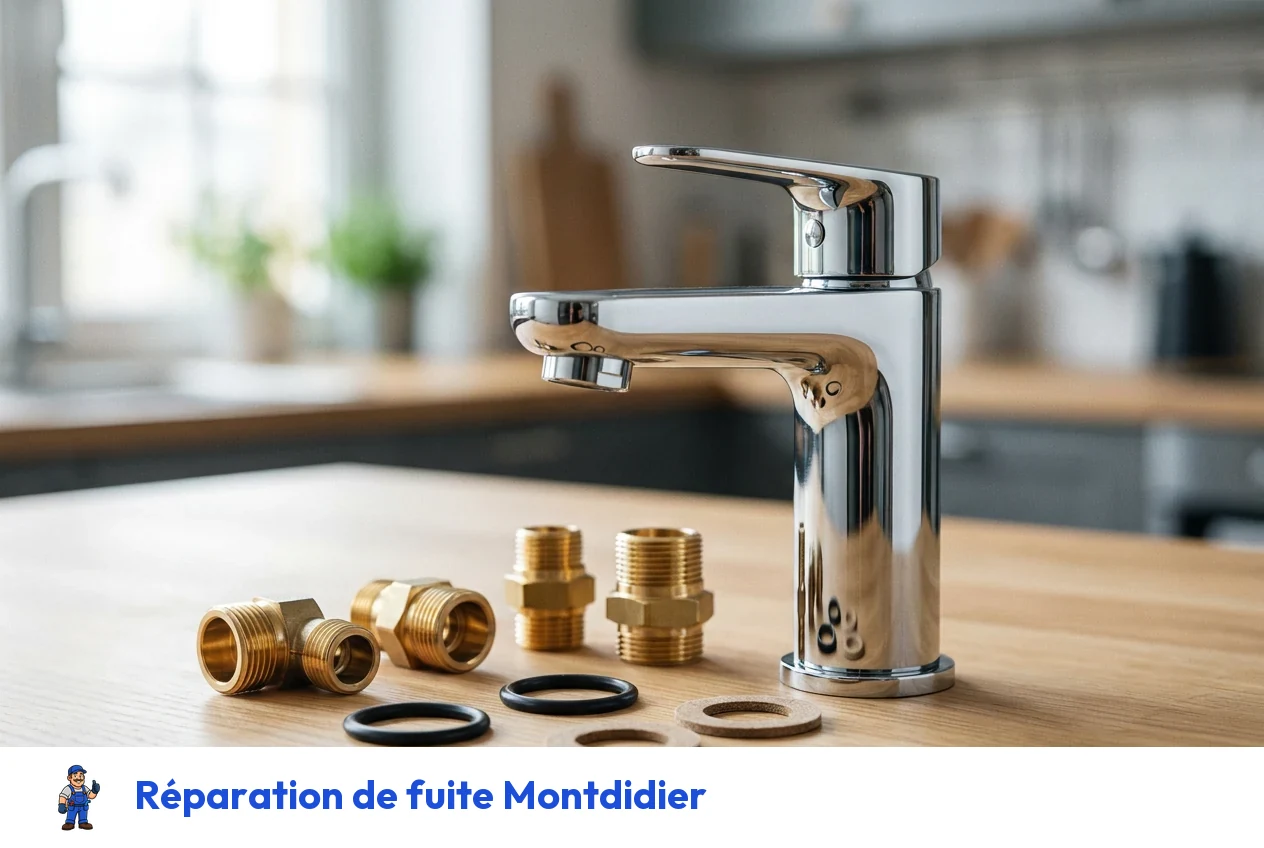 Réparation de fuite à Montdidier