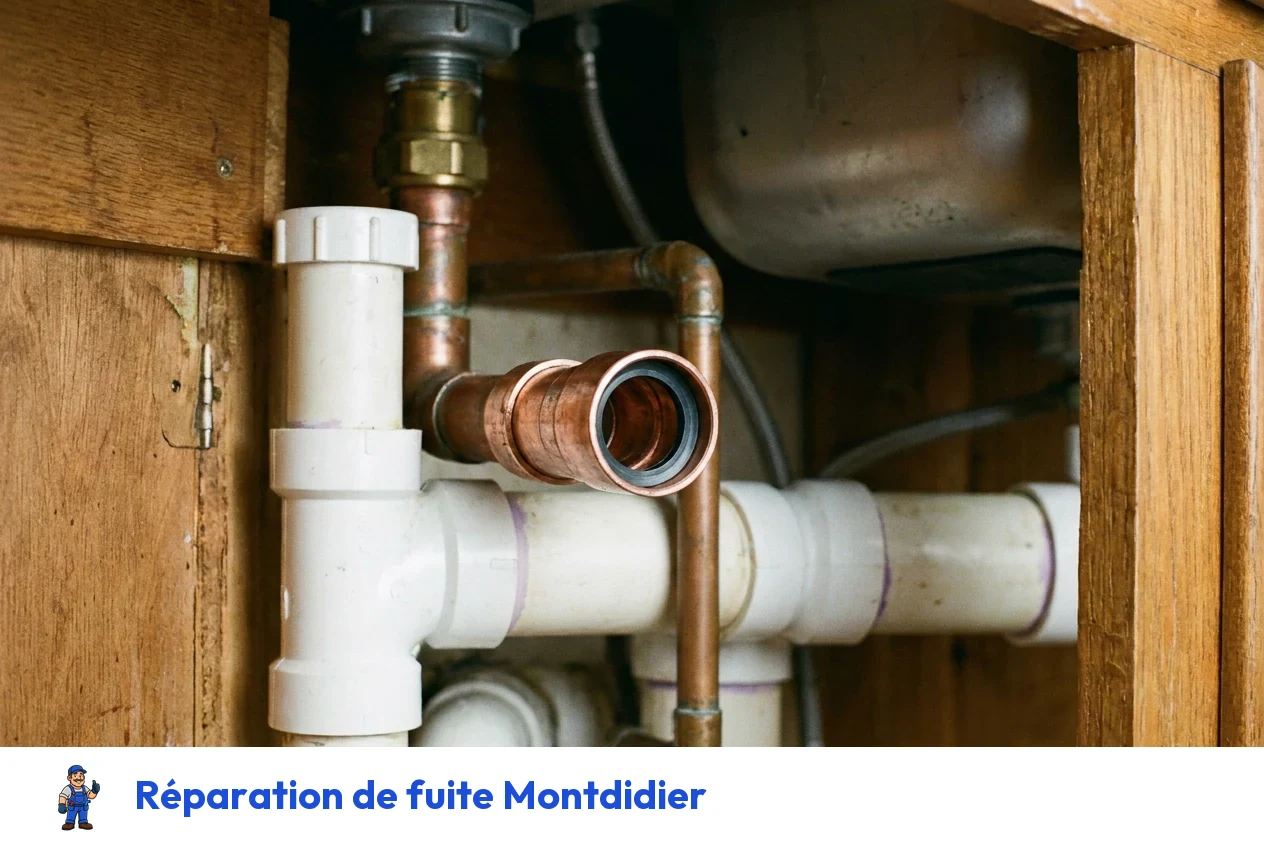 Réparation de fuite à Montdidier