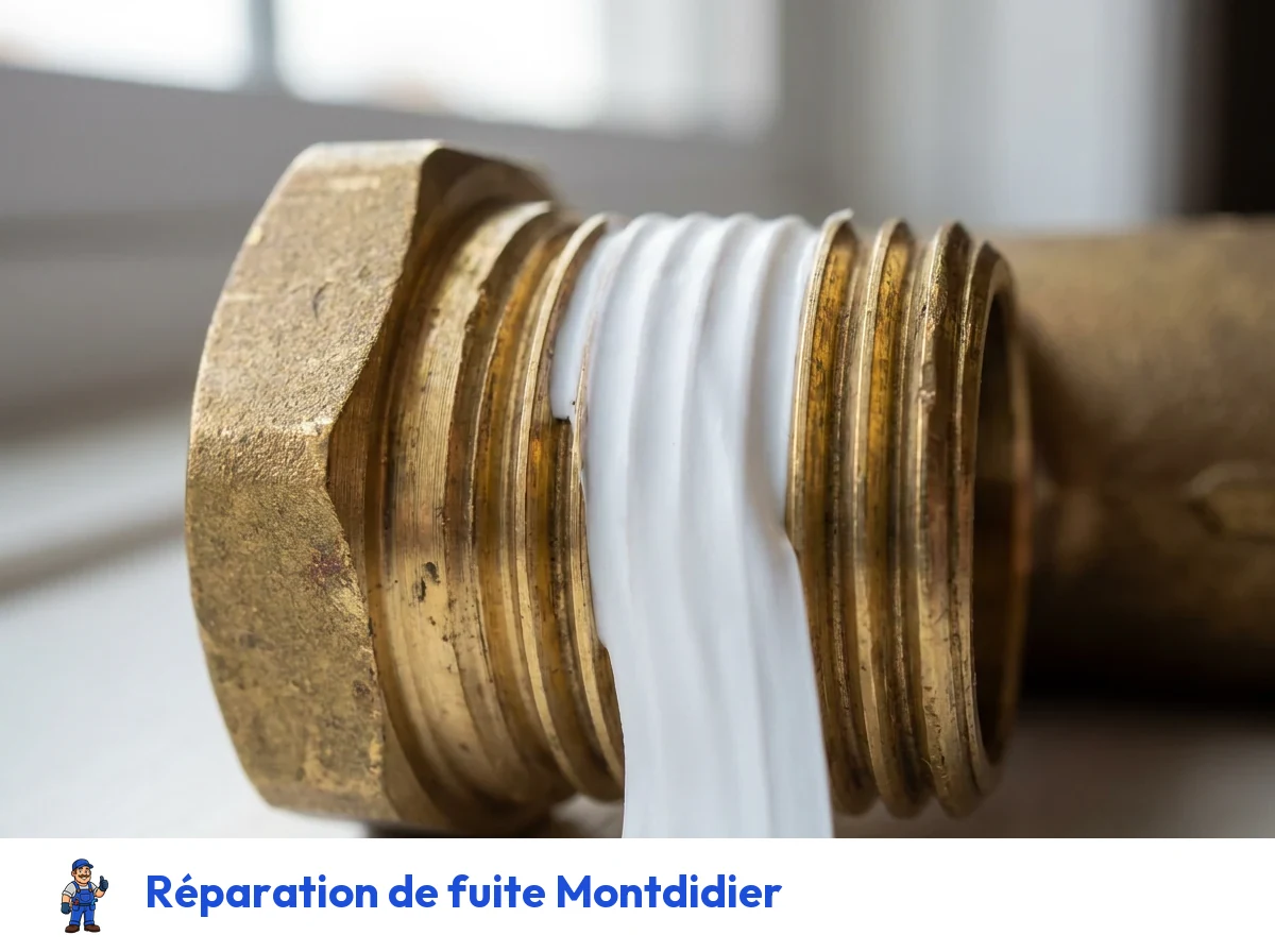 Réparation de fuite à Montdidier